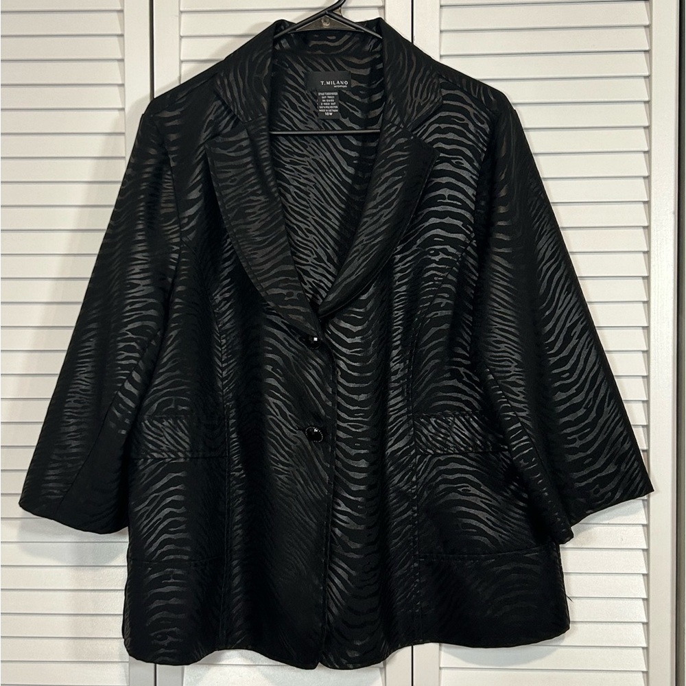 NWOT Black Jacket by T. Milano